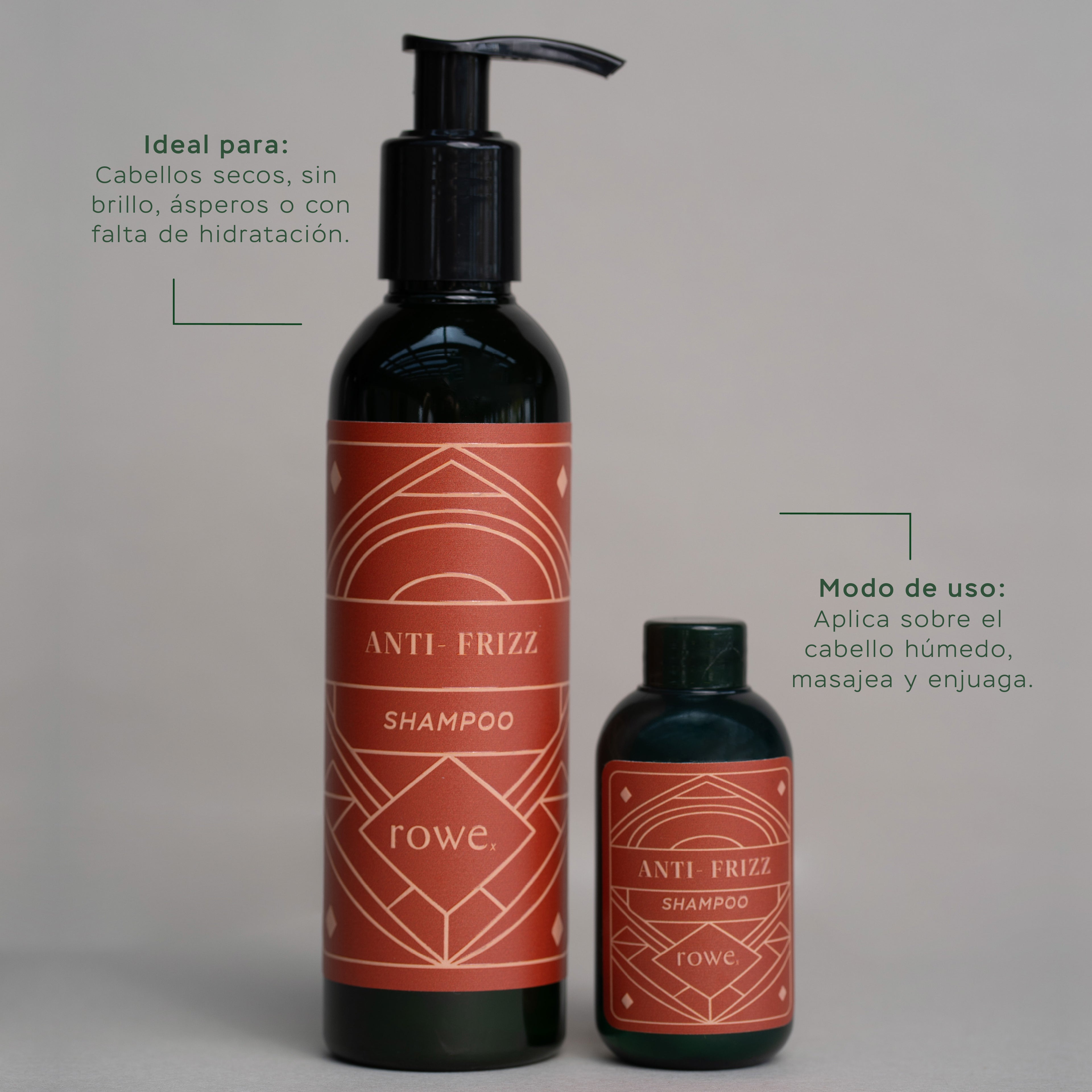 Shampoo Anti-Frizz Rowe